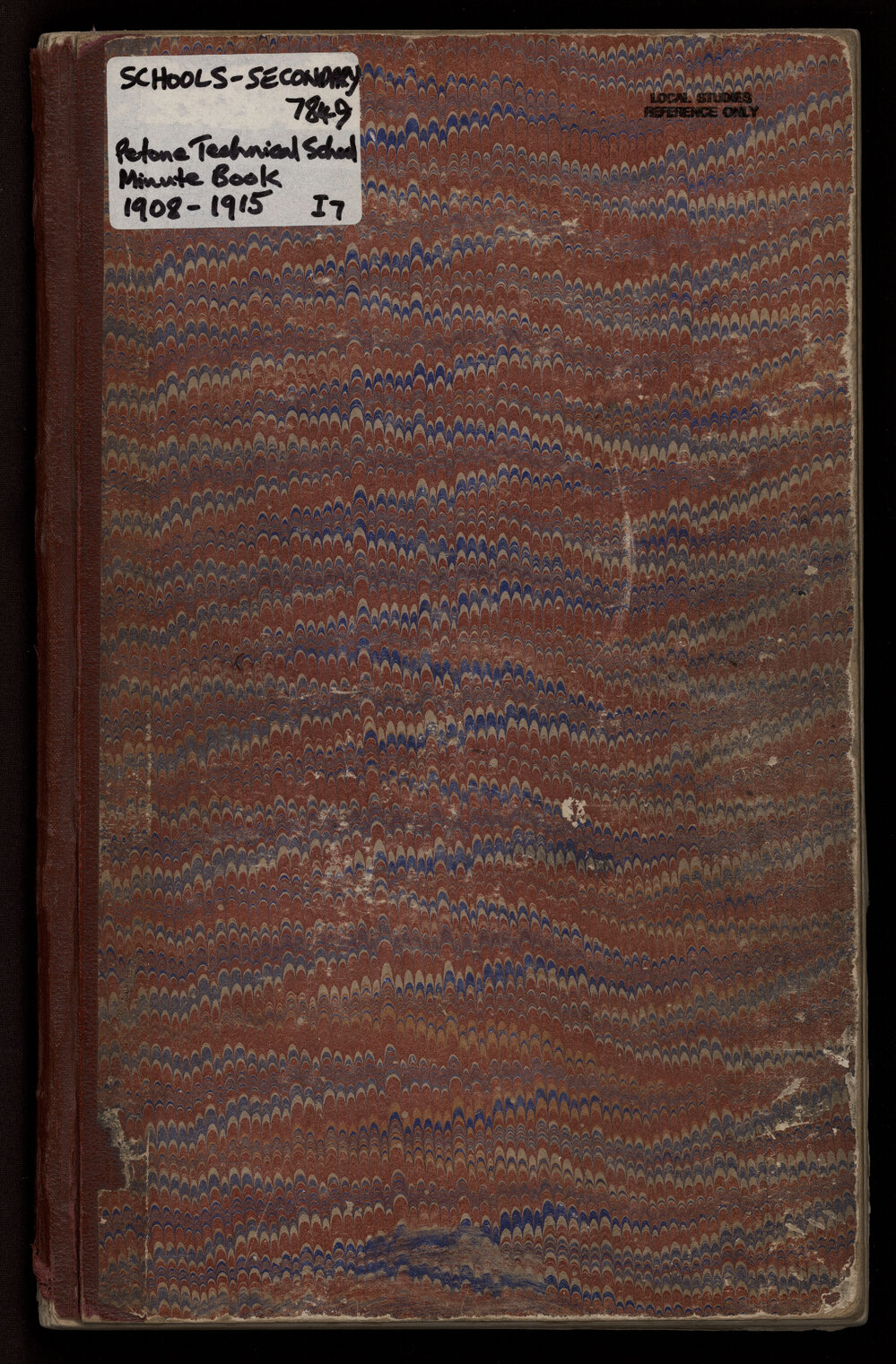 Petone Technical School Minute Book