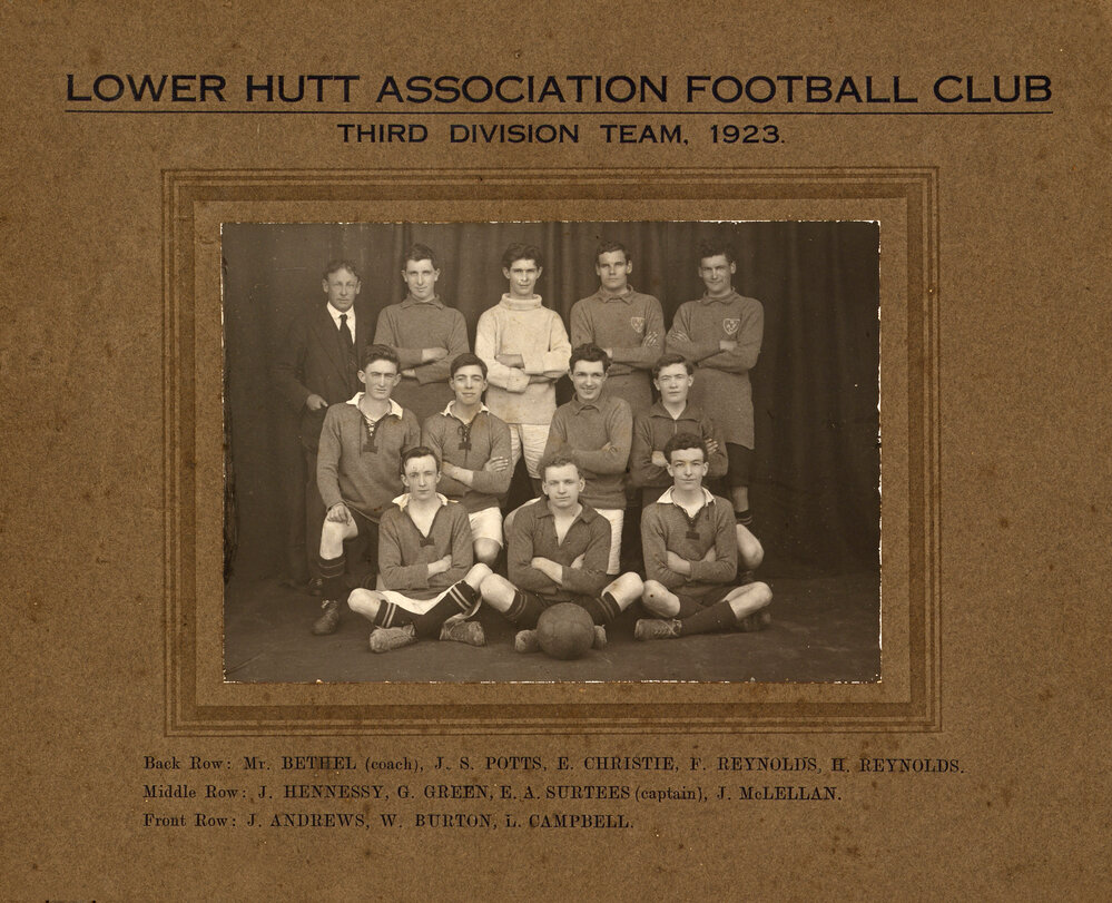 Lower Hutt Association Football Club - 1920's