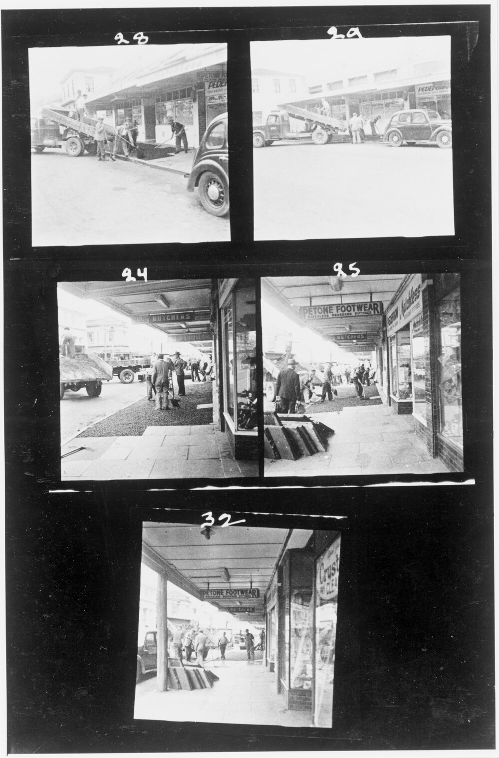 Jackson Street: street repairs