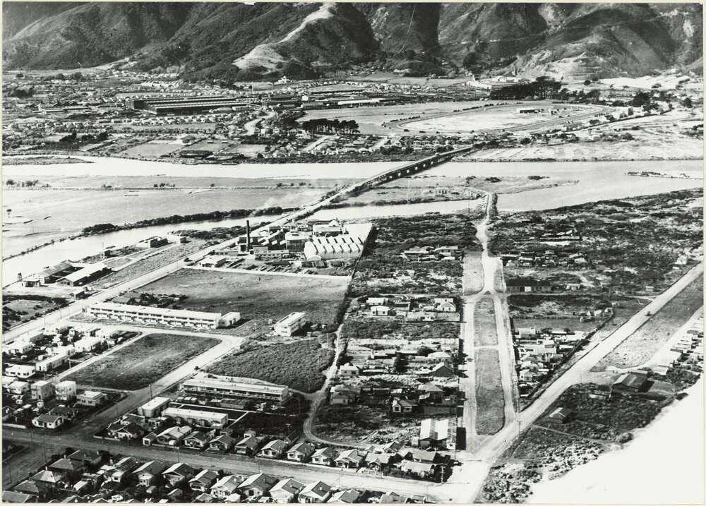 Petone East end: [Unilever area] : [aerial view]