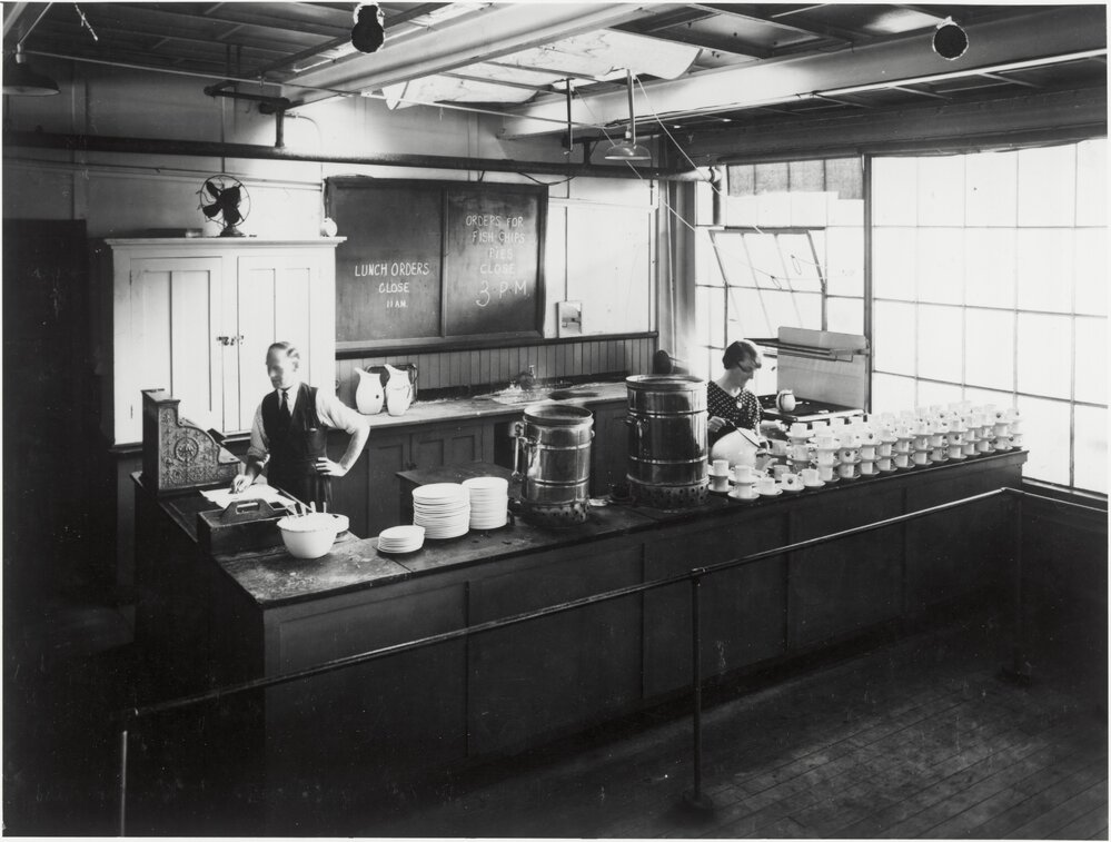 General Motors cafeteria