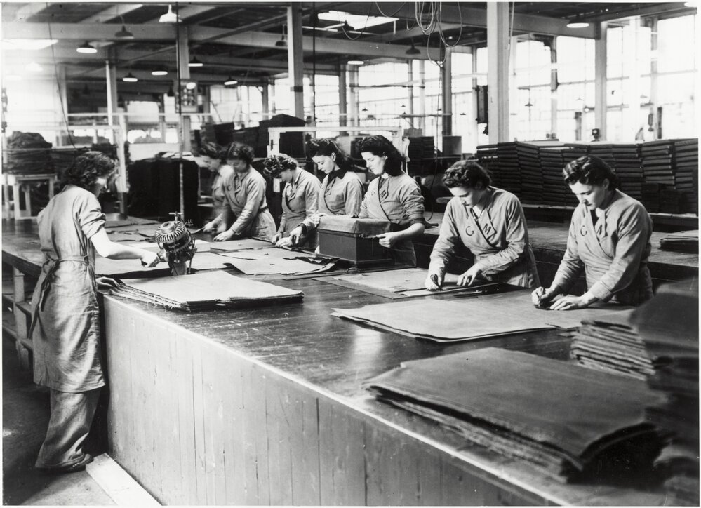 General Motors: cutting upholstery