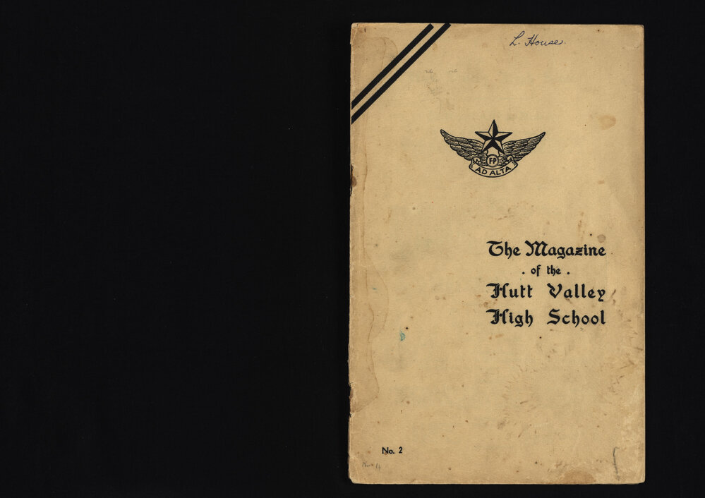 The Magazine of the Hutt Valley High School 1927