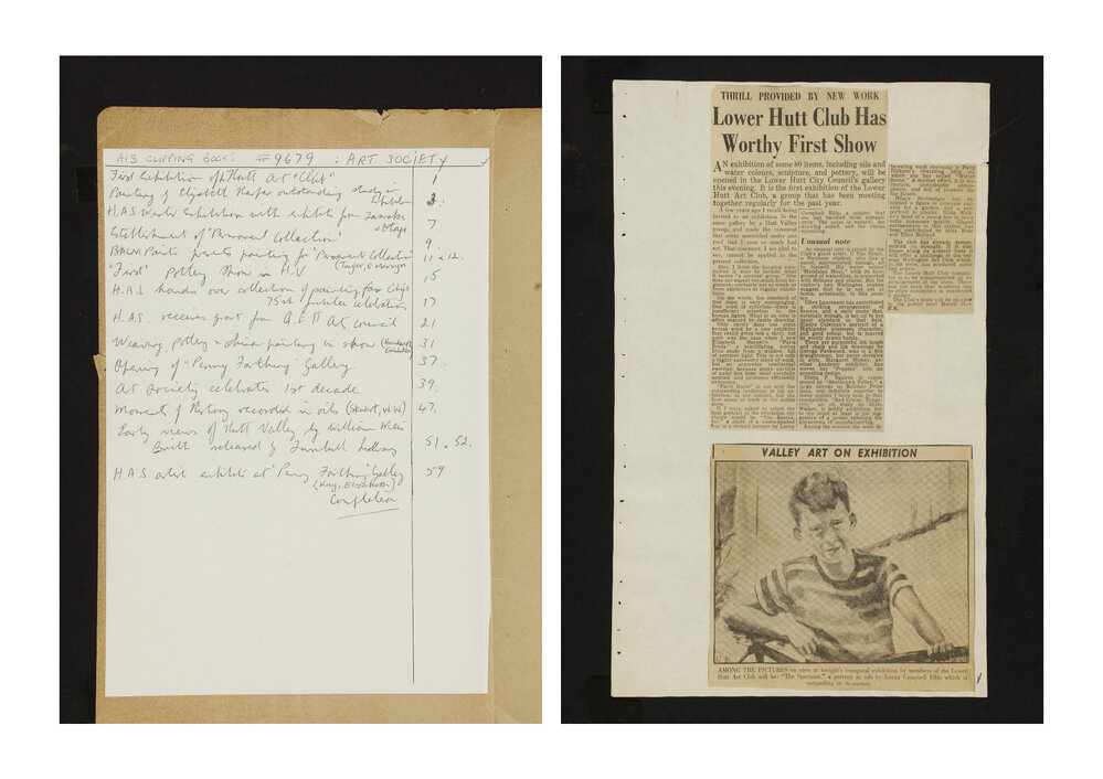 Library Clippings Books : Art Society (9679)