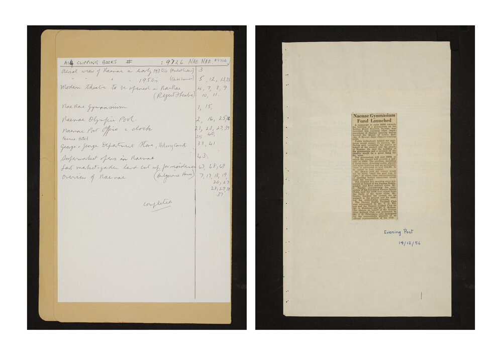 Library Clippings Books : Naenae (9726)