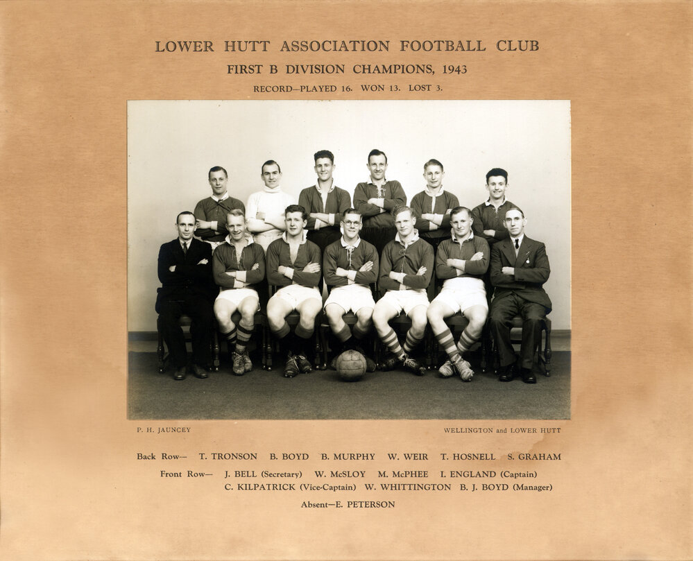 Lower Hutt Association Football Club - 1940's
