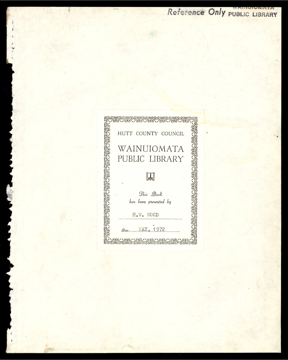 The Wood Family of Wainuiomata