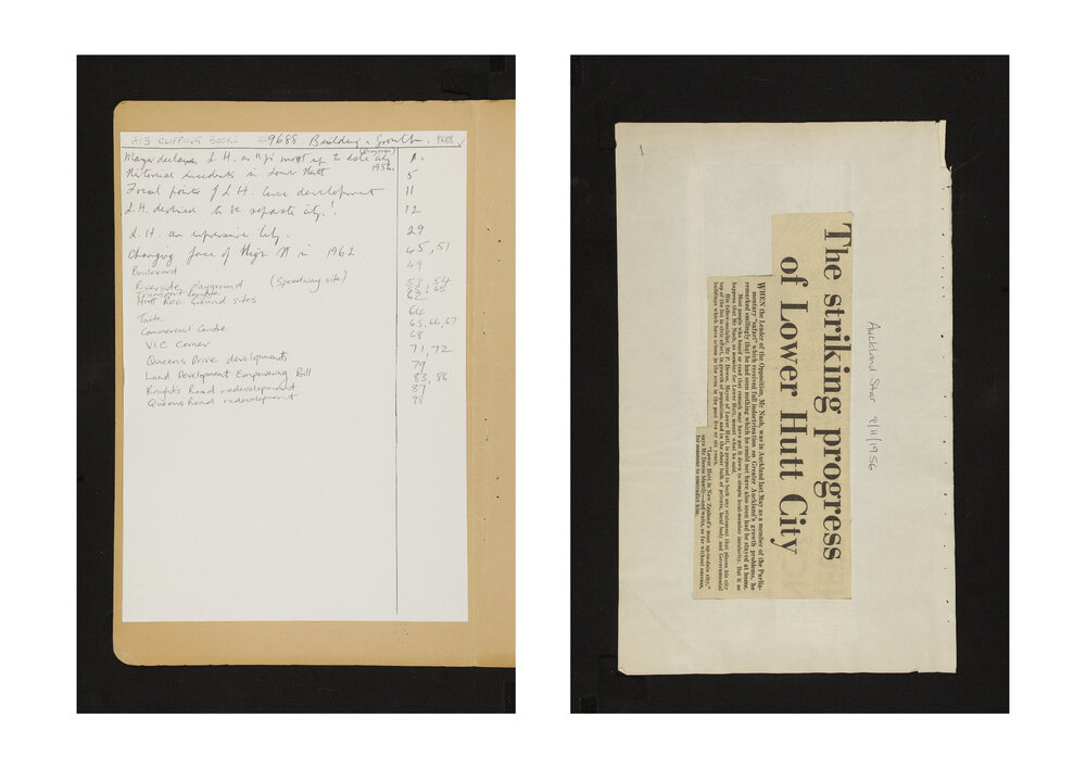 Library Clippings Books : Buildings and Growth (9688)