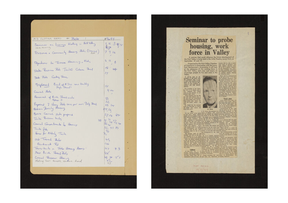 Library Clippings Books : Flats (9699)