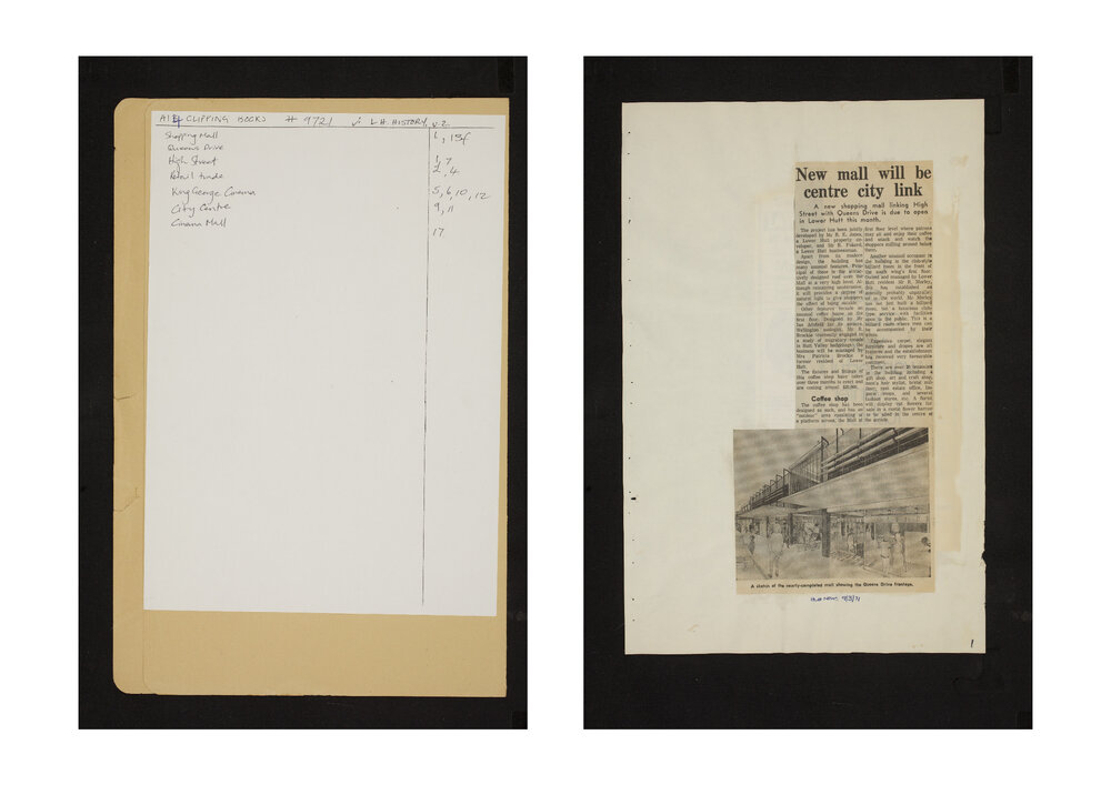 Library Clippings Books : L.H History 2 (9721)