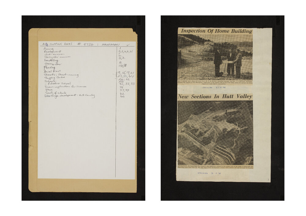 Library Clippings Books : Maungaraki (9724)