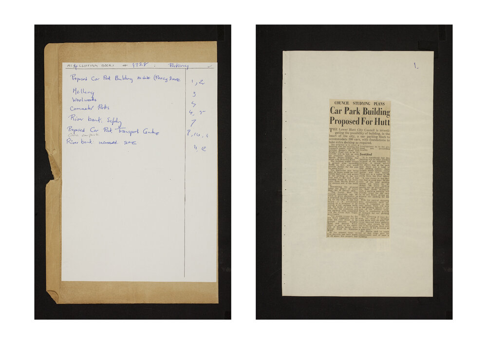 Library Clippings Books : Parking (9728)