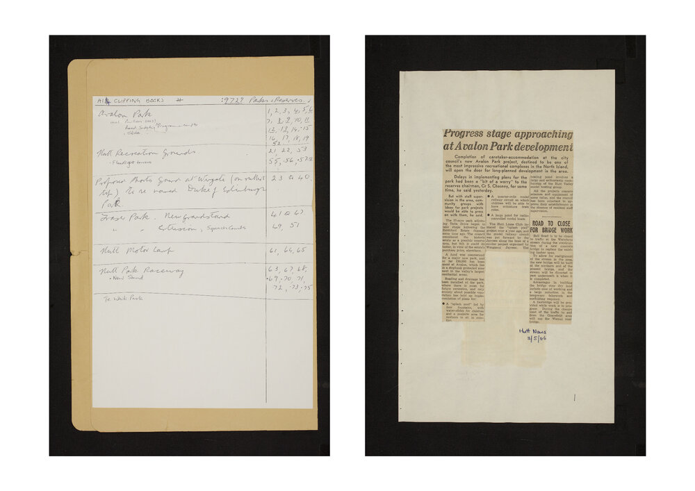 Library Clippings Books : Parks &amp; Reserves (9729)