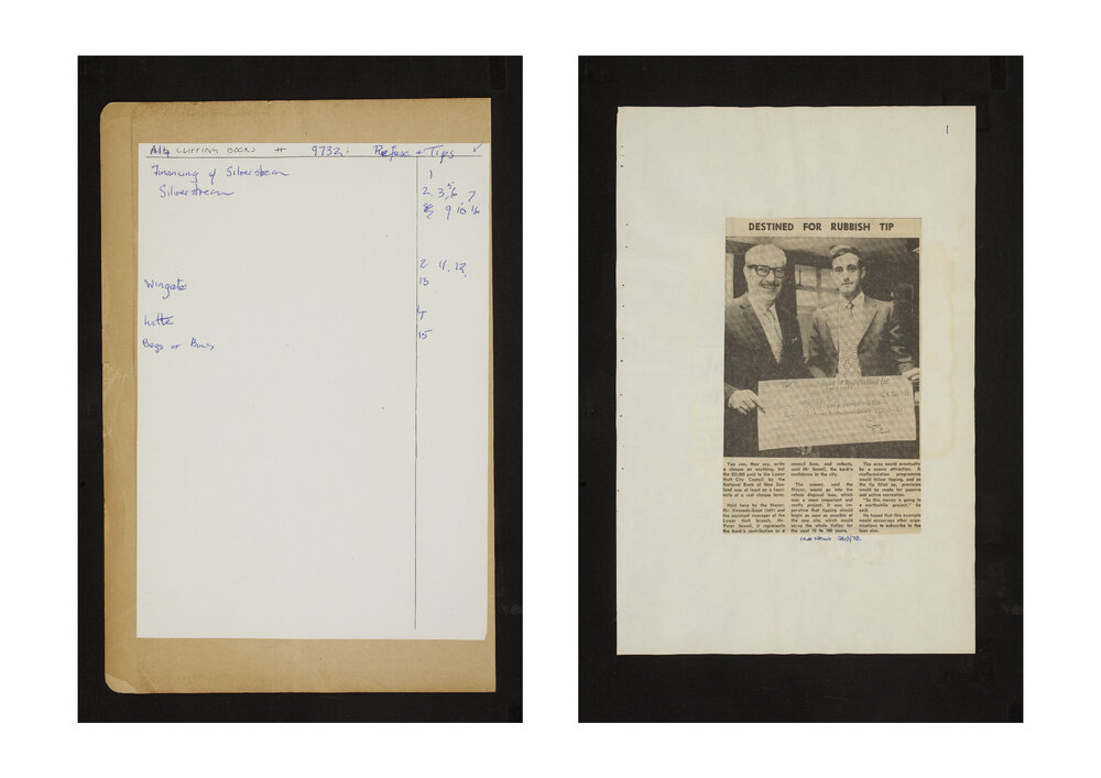 Library Clippings Books : Refuse &amp; Tips (9732)