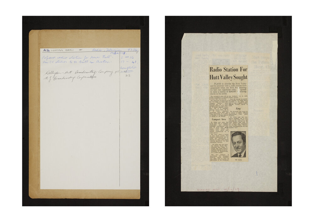 Library Clippings Books : Radio &amp; Television 1962-1973 (9734)