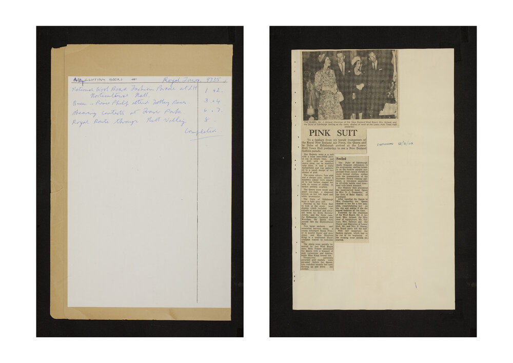 Library Clippings Books : Royal Tours (9735)