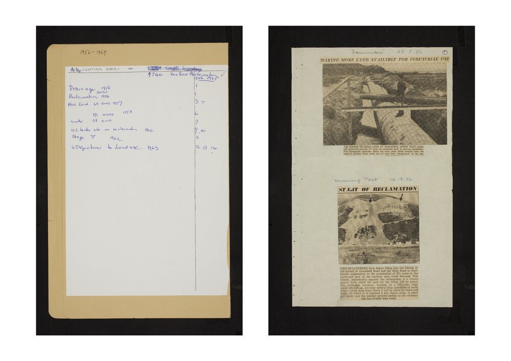 Library Clippings Books : Seaview Reclaimation 1956-1969 (9740)