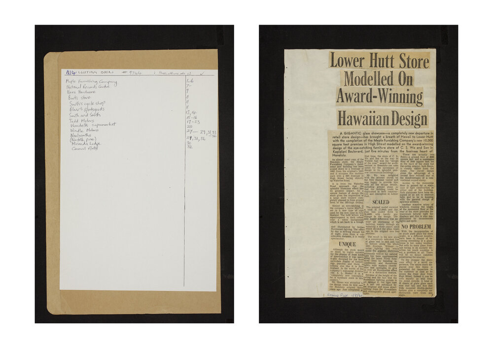 Library Clippings Books : Shops, Offices, etc V1 (9744)