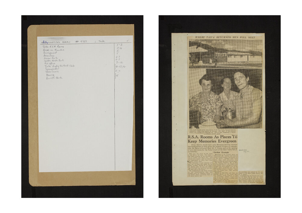 Library Clippings Books : Taita (9751)