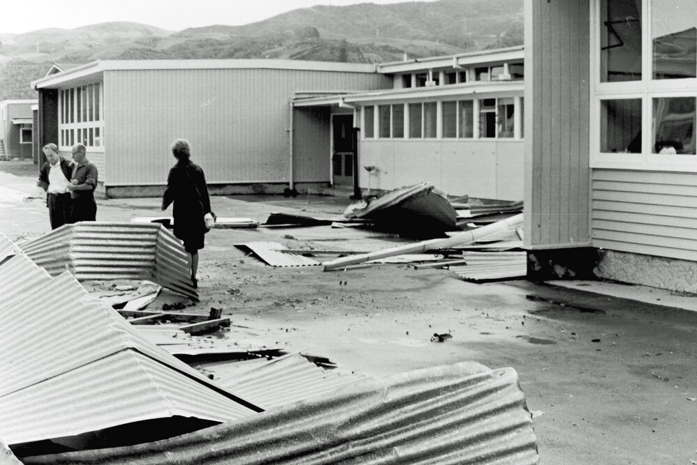 Storm Damage at Taita College