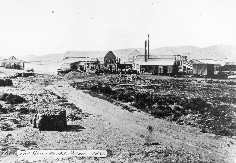 Gear Works, Petone, 1881
