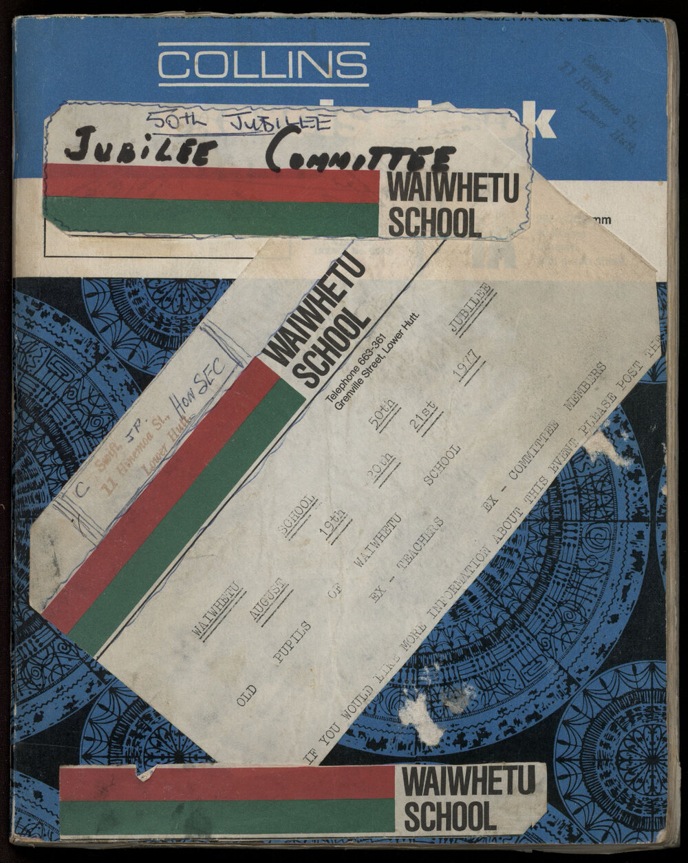 Waiwhetu School 50th Jubilee Commitee Scrapbook
