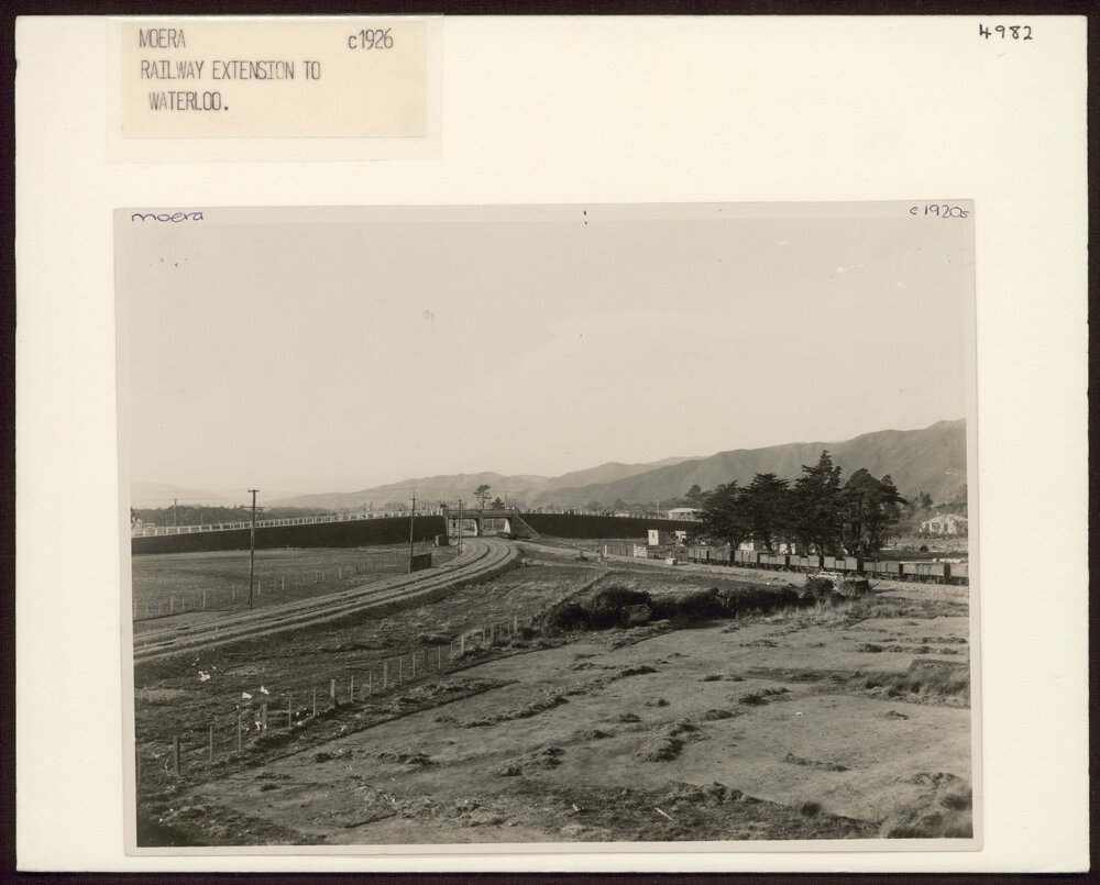 Moera railway extension to Waterloo