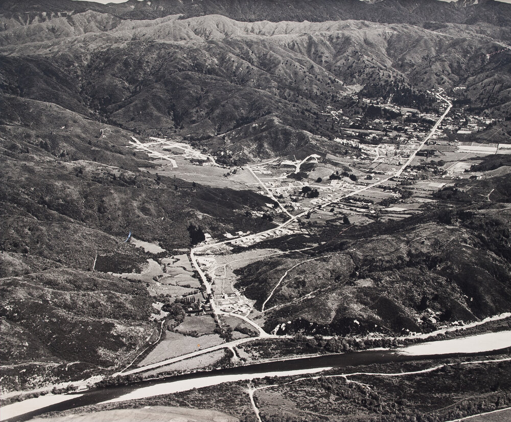 Aerial View of Stokes Valley - 1950