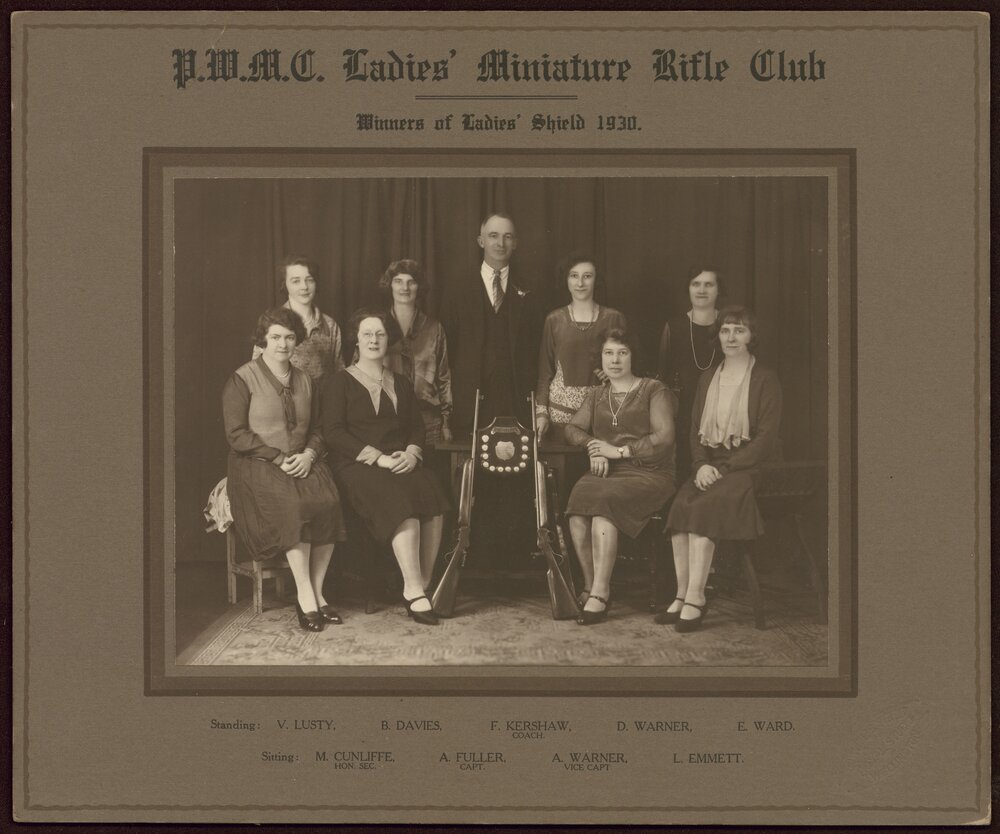 Petone Working Men's Club Ladies Miniature Rifle Club
