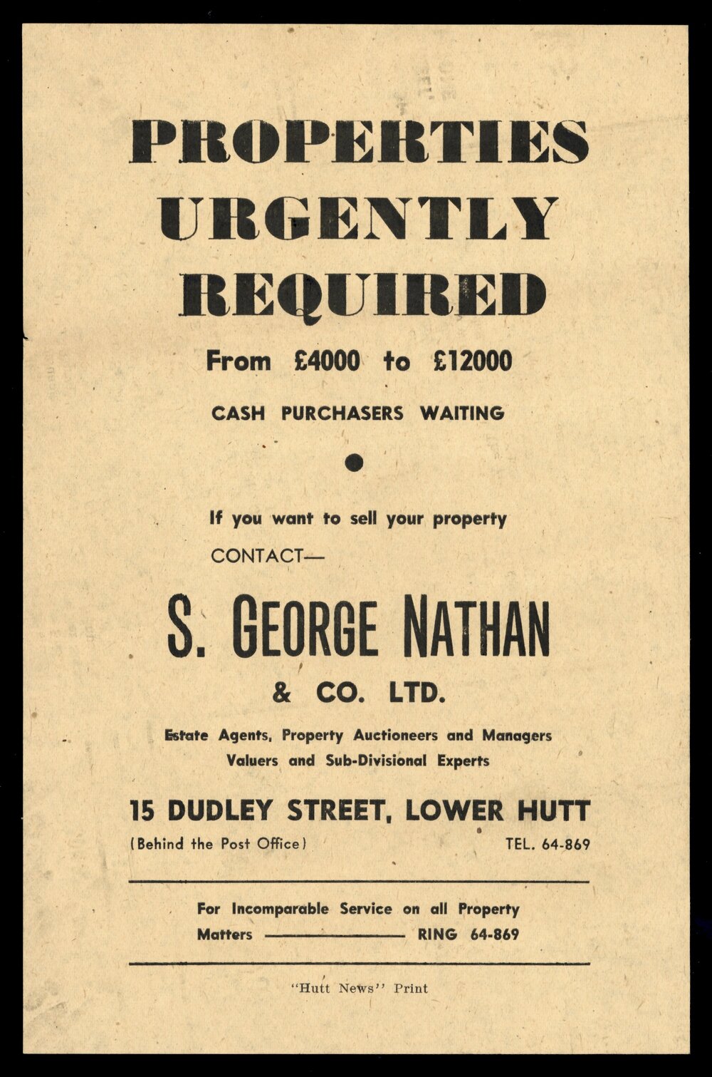 Ephemera selection 1