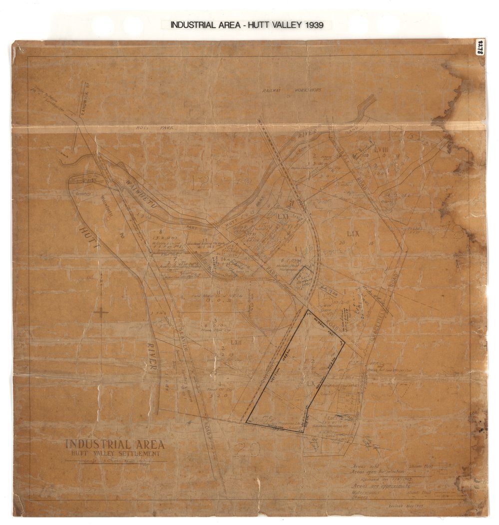 Industrial area, Hutt Valley Settlement