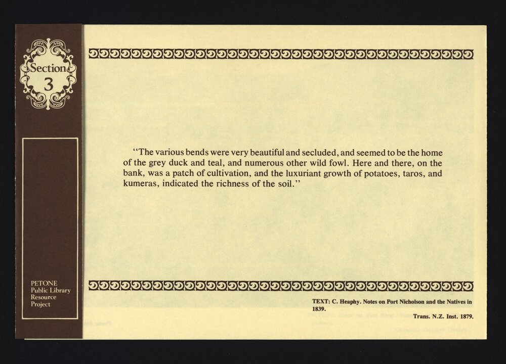 1840 The Land &amp; the People - Sections 3 &amp; 4