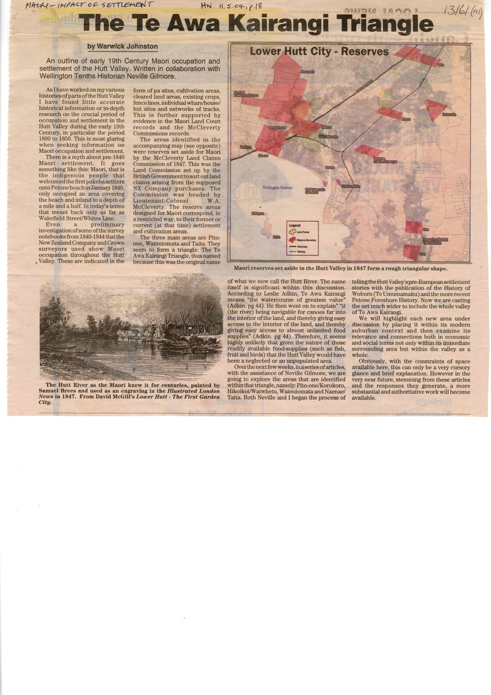 The Te Awa Kairangi Triangle