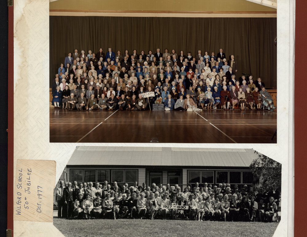 Wilford School 50th Anniversary Scrapbook