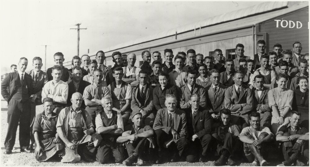 Todd Motors first staff photo 
