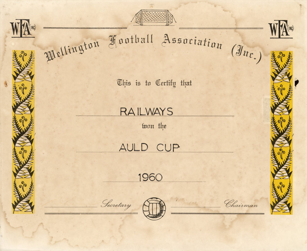 Lower Hutt City Association Football Club - 1960's