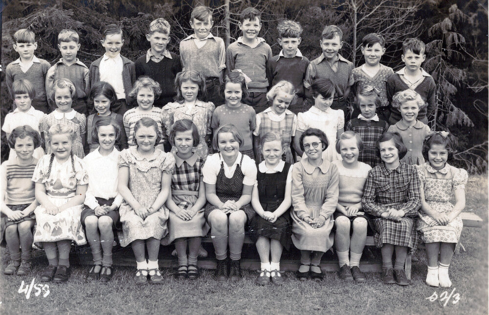 Stokes Valley School Pupils - 1953