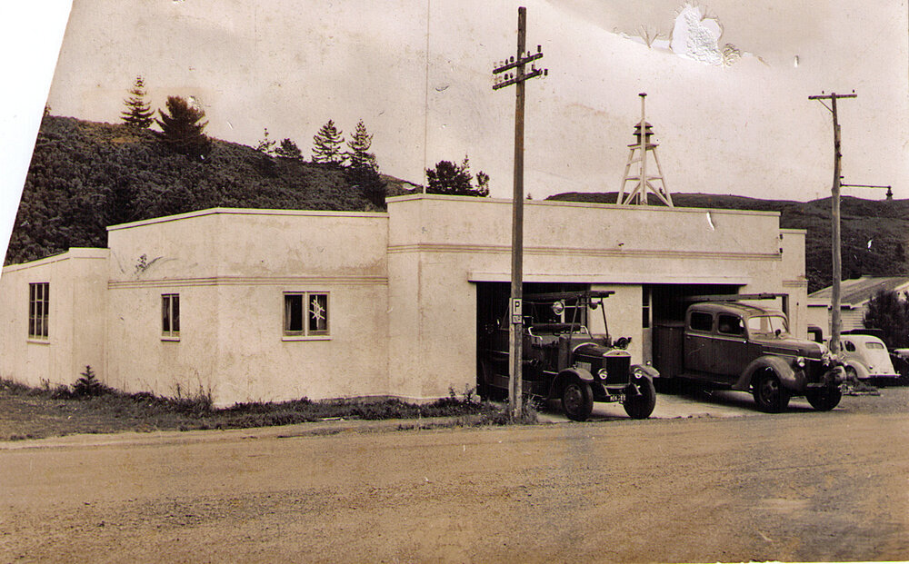 Stokes Valley Fire Station, 1953