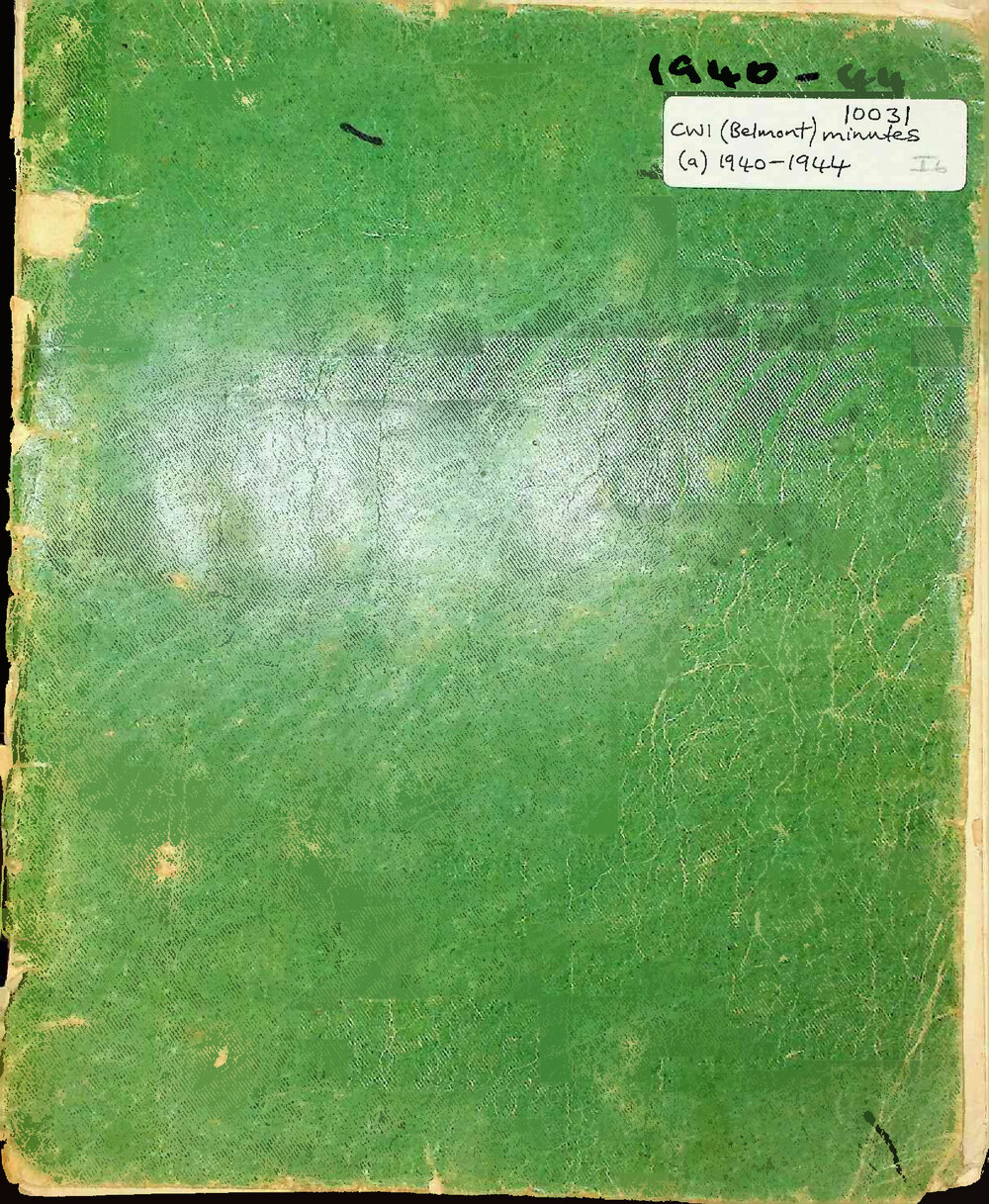 Country Women's Institute : Belmont