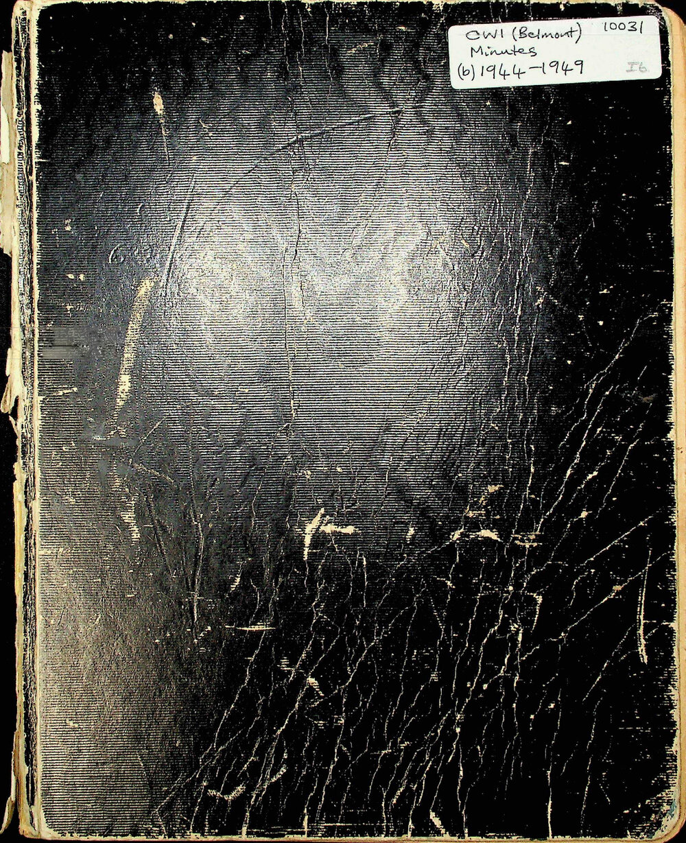 Country Women's Institute : Belmont