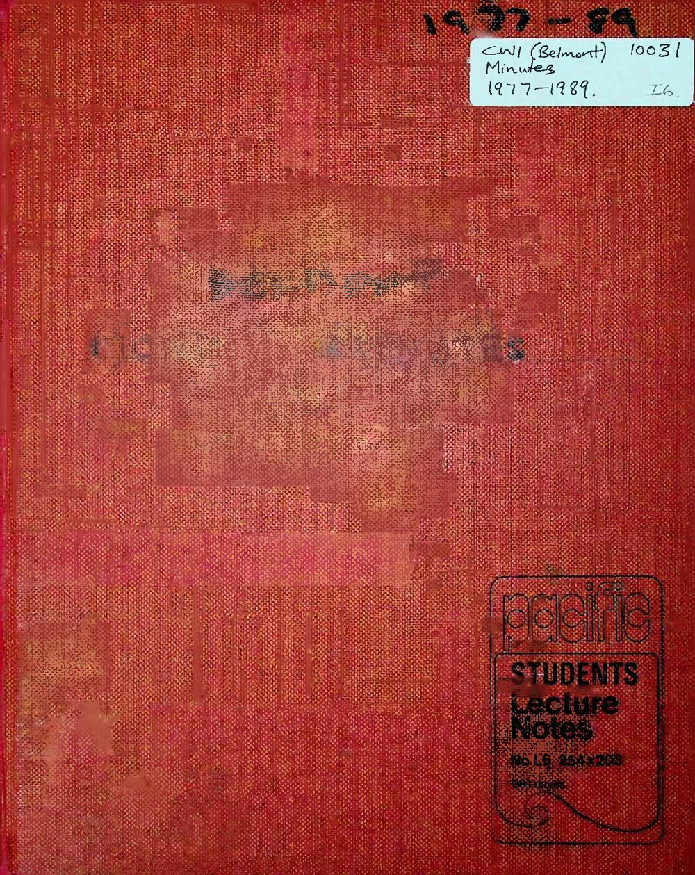 Country Women's Institute : Belmont