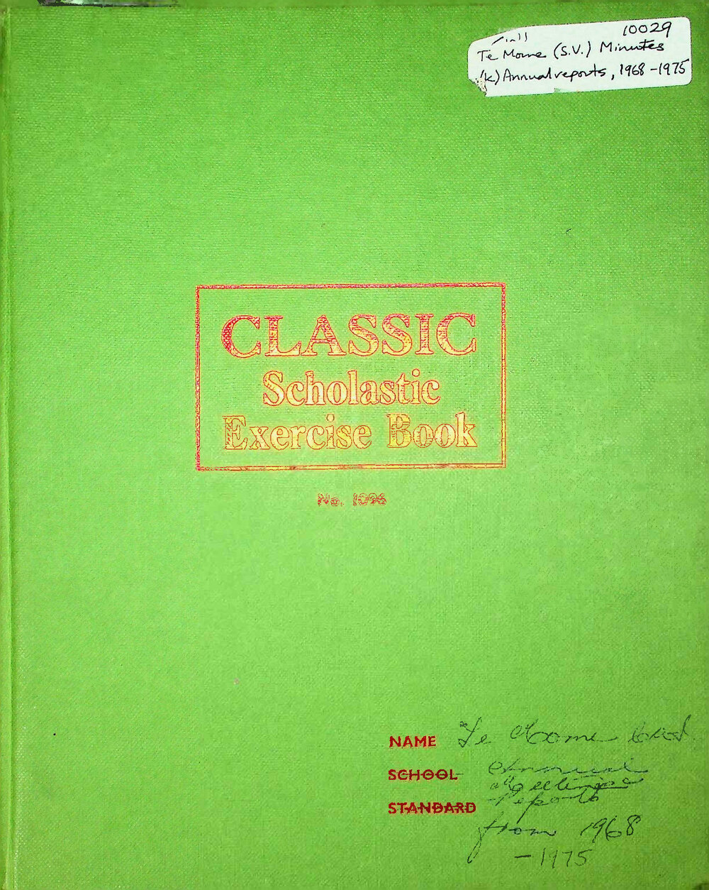 Country Women's Institute : Te Mome Branch