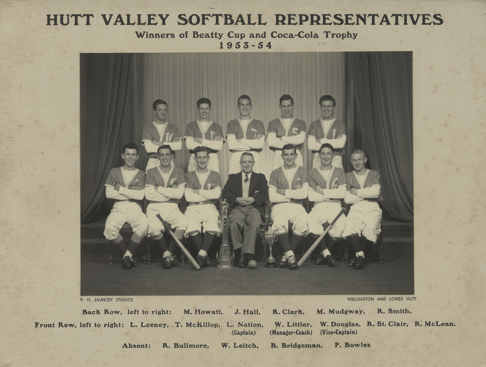 Hutt Valley Softball Representatives