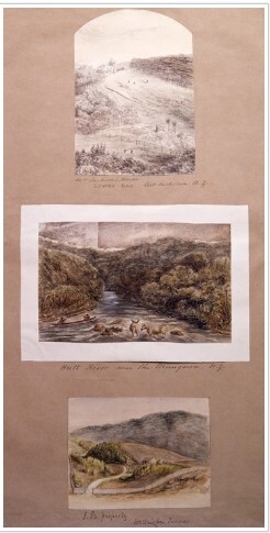 Mrs. Jackson's house, Lowry Bay.