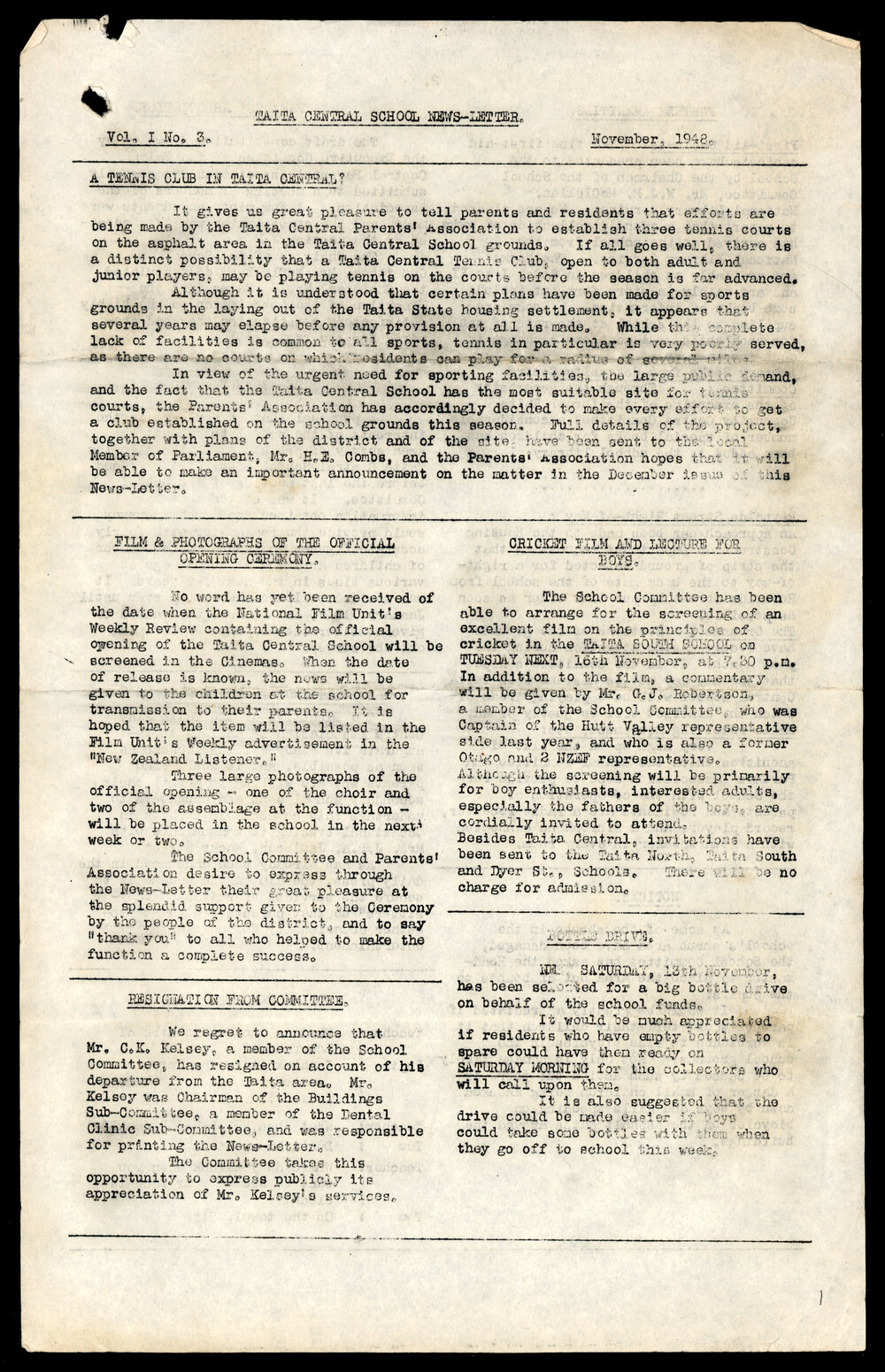 Taita Central School Newsletter