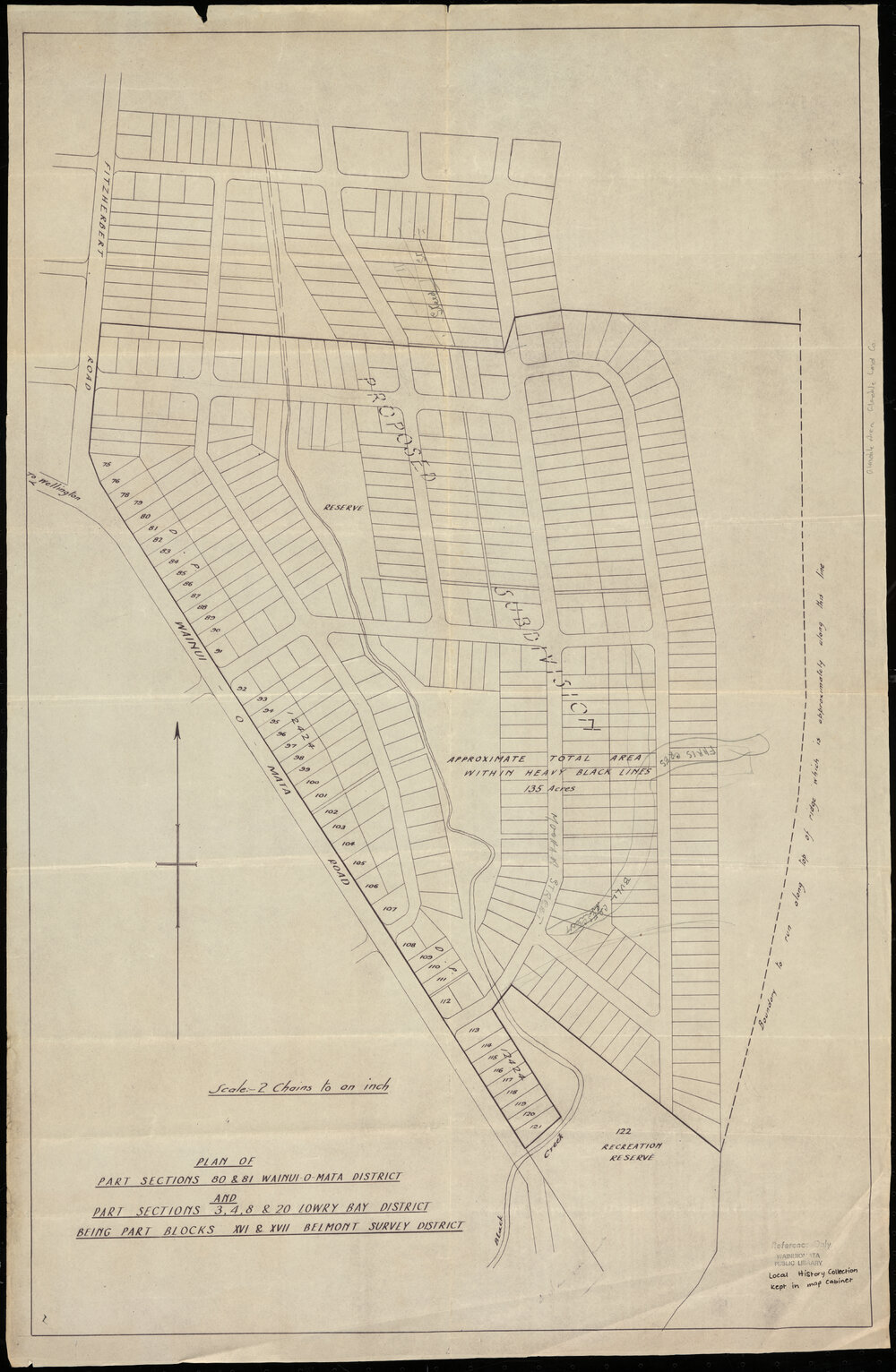 Wainuiomata Proposed Subdivision