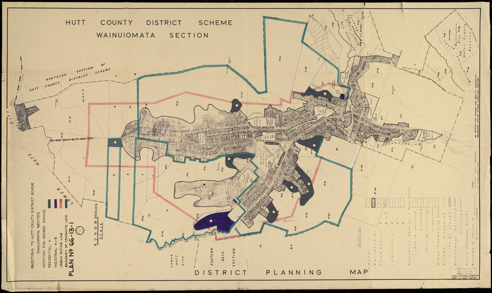 Hutt County District Scheme - Wainuiomata Section