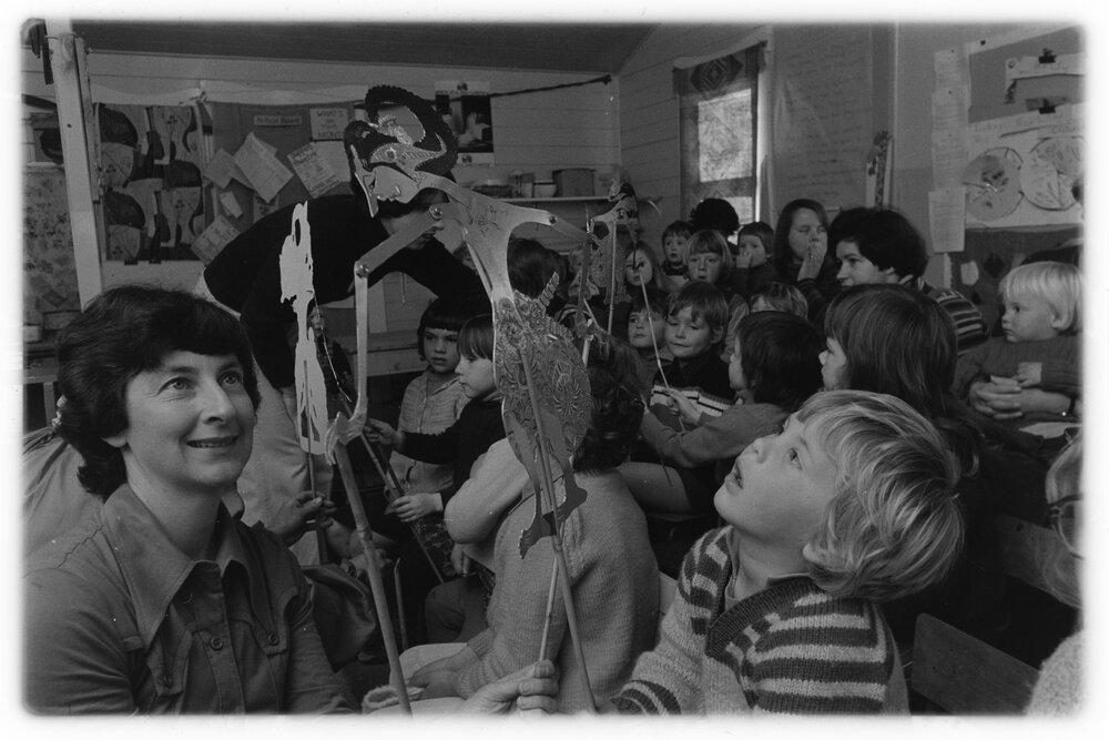 Puppet show for children