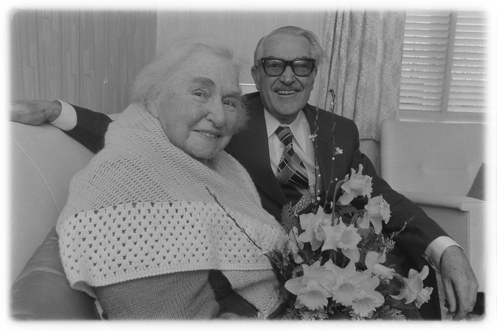 Birthday visit for 88-year old