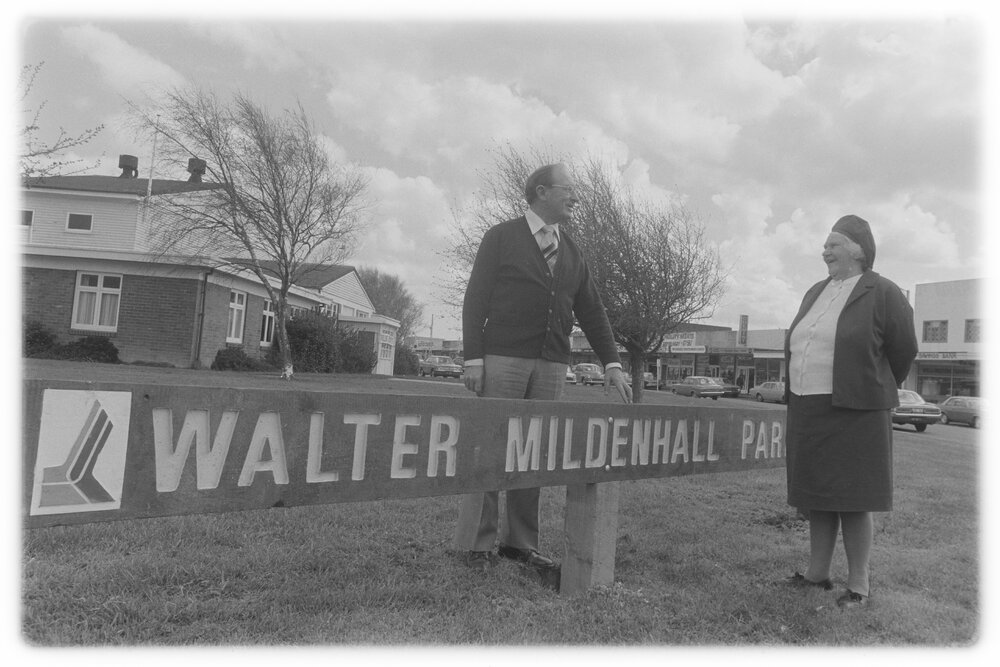Easy to find Walter Mildenhall Park now